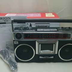ORION（オリオン）★AM FM ステレオラジオカセット★Bl...
