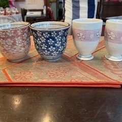 ☆あげます☆湯呑み4個セット
