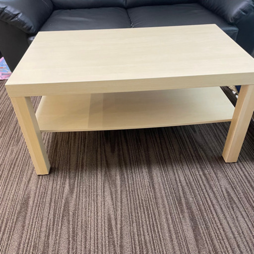 IKEA イケア　コーヒーテーブル90×55×45ｃｍ ホワイトステインオーク調