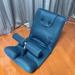 ミズノ　腹筋くん　座椅子　ネイビー　紺