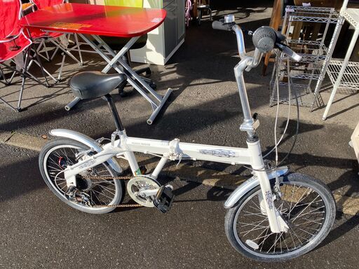リサイクルショップどりーむ荒田店No.500　折り畳み式自転車　カリブーライト！　定価4.6万円！