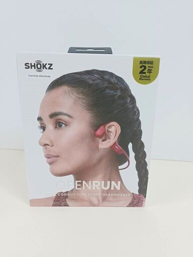 SHOKZ OPENRUN S803/レッド/骨伝導ワイヤレスイヤホン