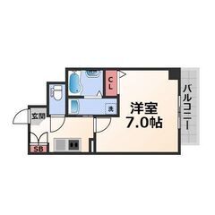 ✅家賃まで負担✅初期費用無料🎉江坂駅12分🎉角部屋オール電化1K