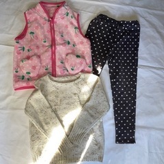 西松屋&GU&UNIQLO 120㎝キッズ 6点セットの画像