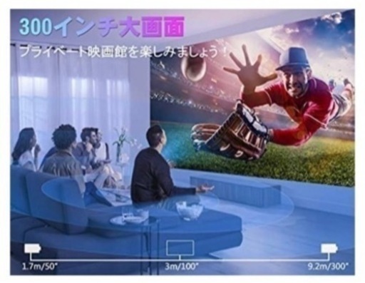 【最終値下げ済】4k対応プロジェクター&三脚セット