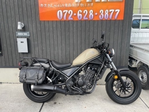 ★53万円！レブル250 2019年モデル！ETC USB ドラレコ付き！セル1 実働車！ホンダ　レブル　MC49