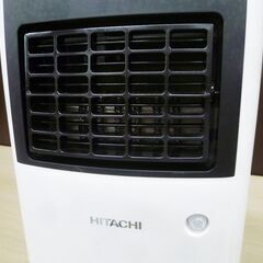 日立 電気温風機 2019年製 TOREPOKA HLT-A72KS 温度調節機能 ホワイト コンパクト 暖房機器 季節家電 苫小牧西店の画像