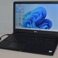 最新Windows11+office DELL Inspiron 15-3567 高性能core i3-7020U/メモリ4GB/新品爆速SSD250GB/15.6インチ/WEBカメラ/無線内蔵/DVDマルチ