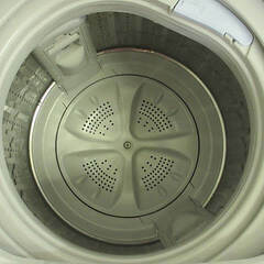 ss4490　ハイアール　洗濯機　4.5kg　JW-C45A　ホワイト×ブラック　Haier　全自動洗濯機　白×黒　スリム　単身　縦型　高濃度洗浄機能　ステンレス槽　風乾燥　コンパクトの画像