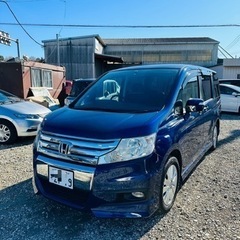 ホンダステップワゴンスパーダ 22年車　94,900km  車検...