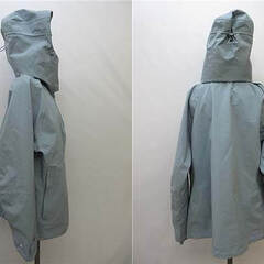 ss4493　エアーオーゴー　多機能ジャケット　レディース　XL　水色　AirOgo　PILLOON JACKET　ライトブルー　ネックピロー　アイマスク　防水　防風　旅行　アウトドア　ビッグポケット　2017の画像