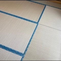 置き畳　81cm×162cm 厚さ4cm 天然い草　4枚の画像