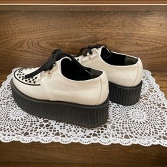 人気のラバーソール　厚底　スニーカー　ブーツの画像