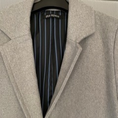 チェスターコート　　人気のグレーの画像