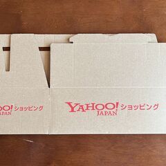 140枚　ワンタッチ宅配段ボール Yahoo!ショッピングロゴ 50サイズ 奥行160×幅236×高さ91mmの画像