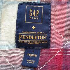 GAP kids PENDLETON ギャップ  ペンドルトン デニムジャケットの画像