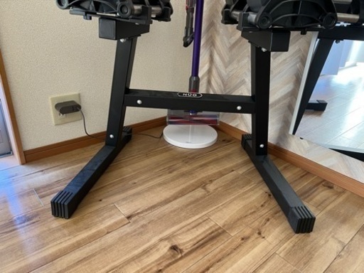 NUO可変式ダンベルFLEXBELL32kg2kg刻みと純正H型スタンド
