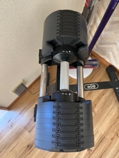 NUO可変式ダンベルFLEXBELL32kg2kg刻みと純正H型スタンド