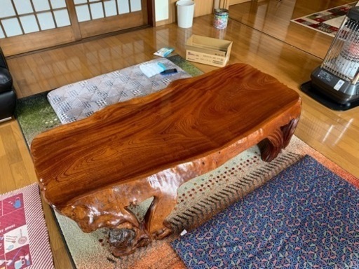 一枚板の座卓