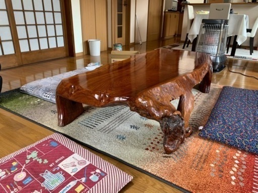 一枚板の座卓