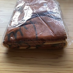 未開封くまちゃんのブランケットの画像