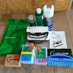 スノーボード　ワックス用品セットの画像