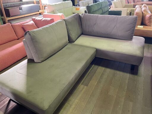最高級カウチソファー！286000円を56800円！ポケットコイル！撥水仕様！