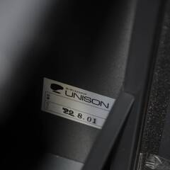 ユニソン 壁付け郵便ポスト ante アンテ 右開き ブラック 未使用の画像