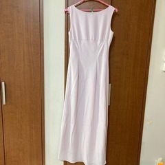 結婚式　披露宴に　パーティドレス　ピンクの画像