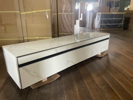 テレビボード180cm 天板セラミック製49800円を12800円