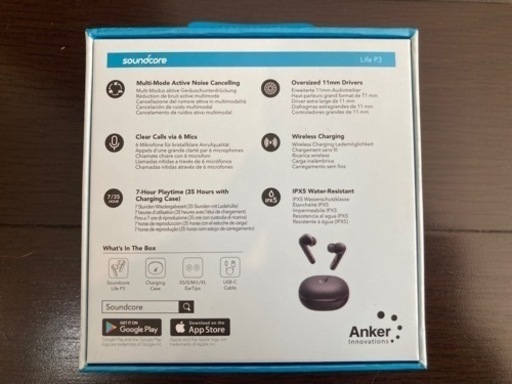 Bluetoothイヤホン Anker Soundcore LifeP3