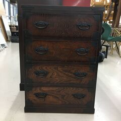 Wa339　民芸家具　４段チェスト