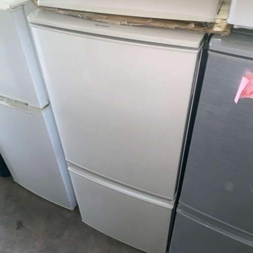 大阪限定●配送無料●2016年製●SHARP●SJ-D14B-W ●冷蔵庫