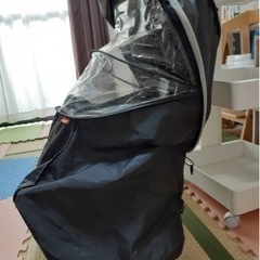 自転車のチャイルドシートの画像