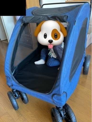 【決まりました】多頭用大型ペットバギー(説明書あり)