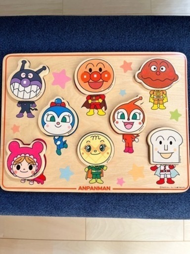 アンパンマン木製パズル(はめ込み)