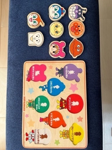 アンパンマン木製パズル(はめ込み)