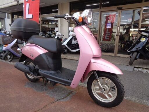 NO.4591　トゥデイ （ＴＯＤＡＹ）　４サイクルエンジン　リヤボックス付き　メタリックピンク　☆彡