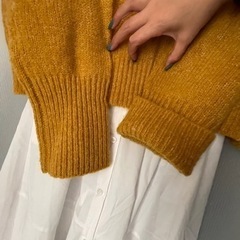 可愛い　タートル　セーター　の画像