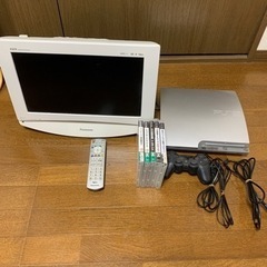 引越しのため安値で！薄型テレビ　ps3セット！　ソフト付き！