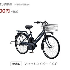 Panasonic パナソニック 電動アシスト自転車　ティモ