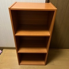 直接引取希望！3段カラーボックス