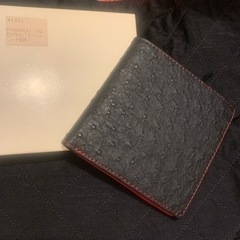 新品　バレンチノ　オーストリッチ　財布