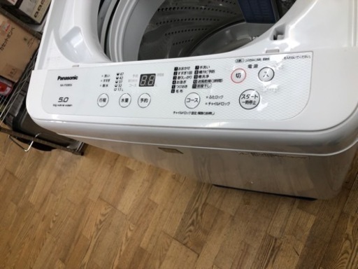 K197★Panasonic製★2019年製5.0㌔洗濯機★6ヵ月間保証付き★近隣配送・設置可能