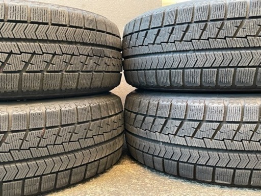 はめ替え工賃込み！19年製 195/65R15 ブリヂストンブリザックVRX 中古4本セット！