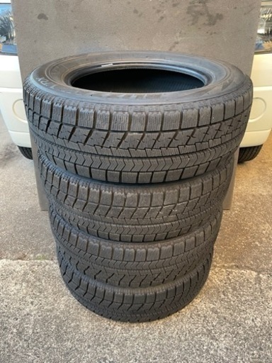 はめ替え工賃込み！19年製 195/65R15 ブリヂストンブリザックVRX 中古4本セット！