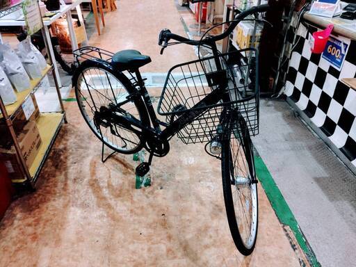 【愛品館市原店】　２７インチシティサイクル　塩野自転車　ALUSHIO