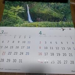 【限定品】壁掛けカレンダー 2023年（令和5年）日立システムズ　【未来につなぐ森】の画像