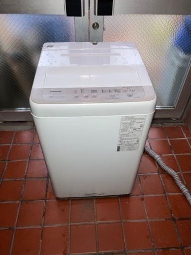 洗濯機　5.0kg Panasonic NA-F50B13 2018年製　1849