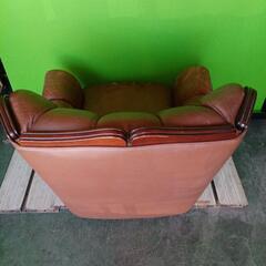 カリモクヴィンテージソファー1人掛けの画像